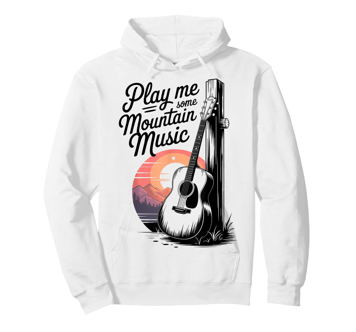 Play Me Some Mountain Music Retro Country Western T-Shirt