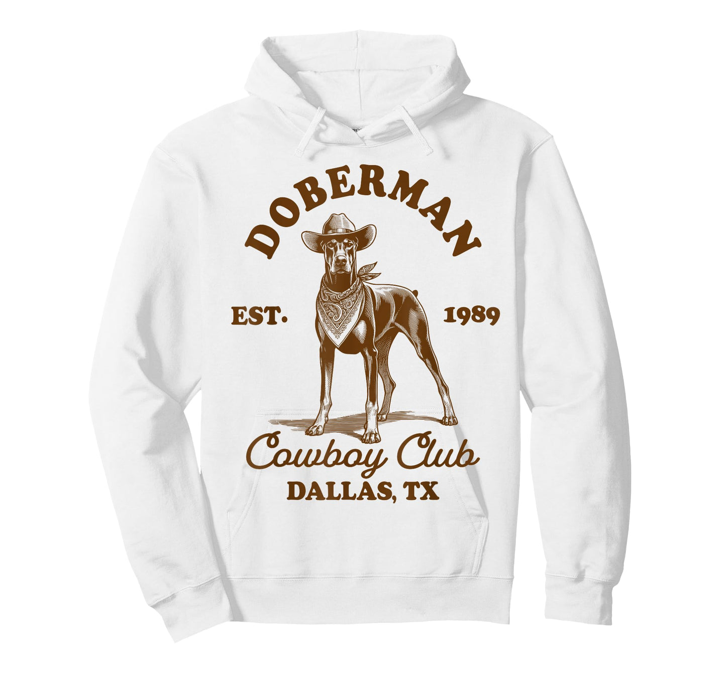 Doberman Lover Doberman Mom Western Doberman Cowboys Club T-Shirt