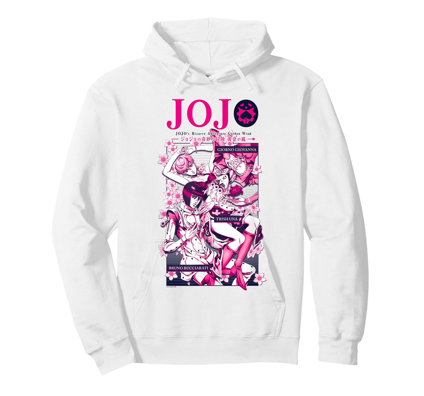 JoJo's Bizarre Adventure Golden Wind Flowers Anime T-Shirt
