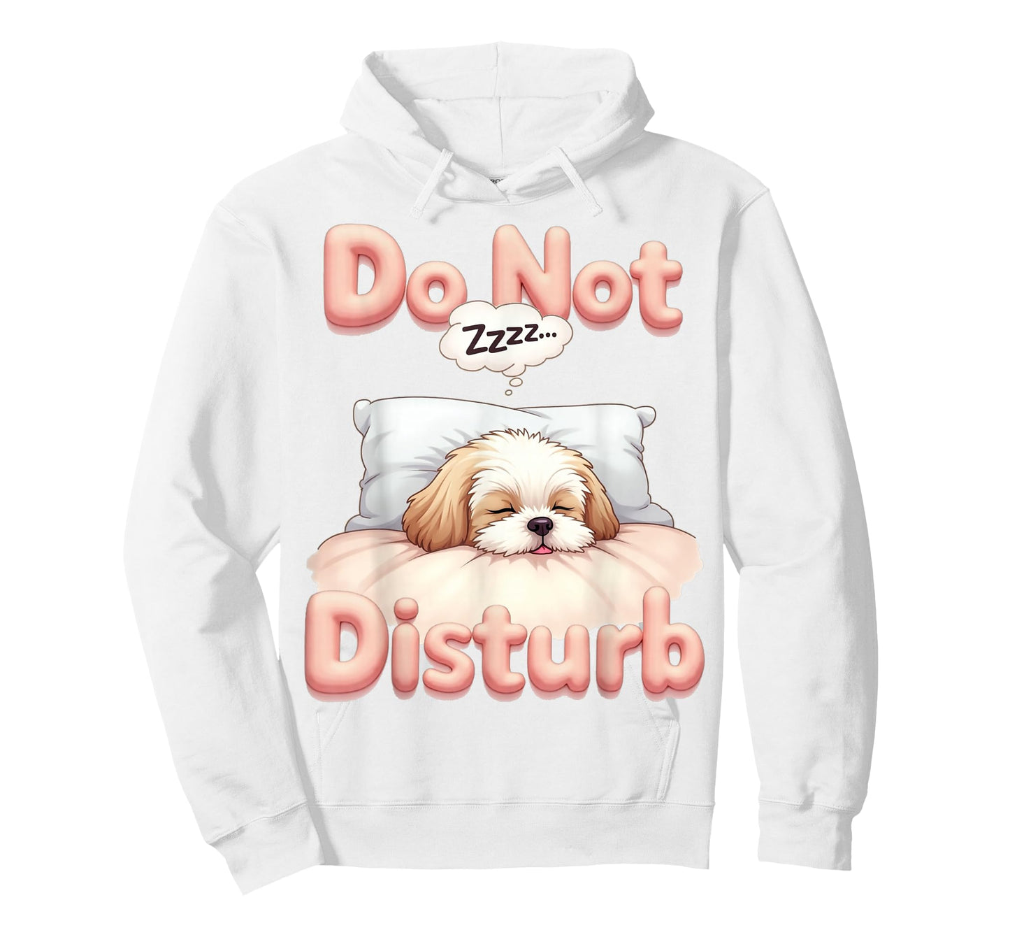 Do Not Disturb Shih Tzu Dog Funny Pajamas T-Shirt