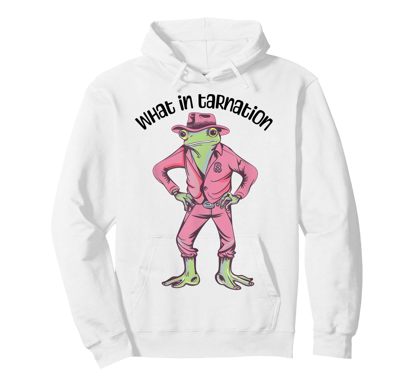 Cowgirl Frog Funny Western Frog Country Frogcore Pink Cowboy T-Shirt
