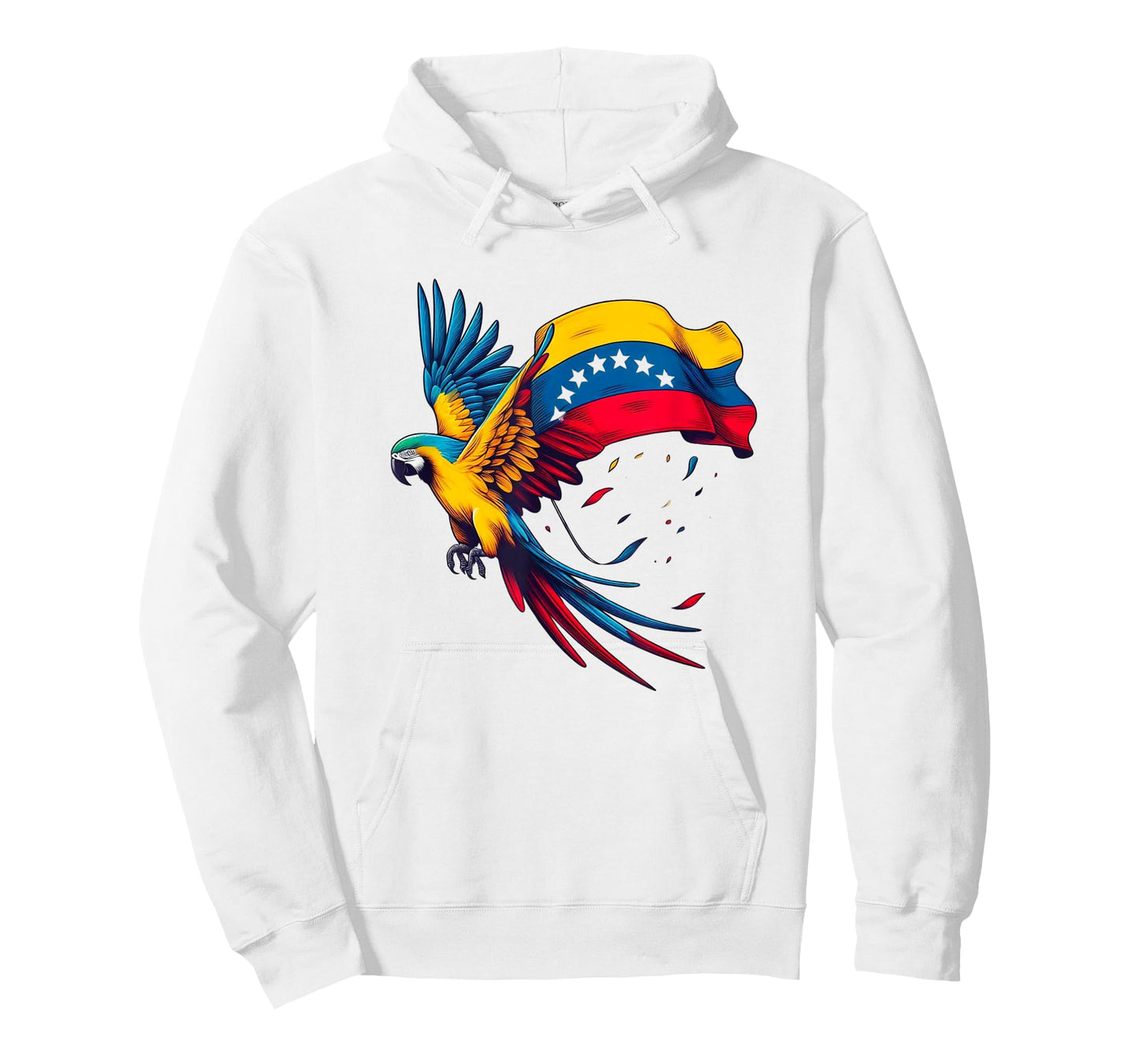 Venezuela 7 stars flag with Guacamaya T-Shirt
