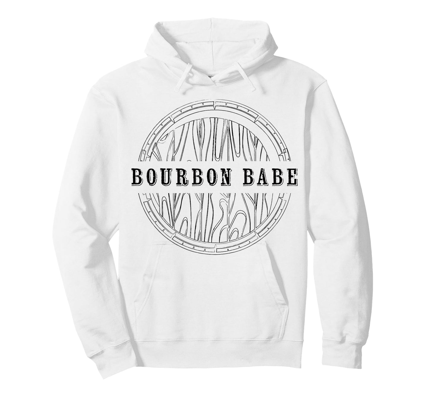 Womens Kentucky Bourbon Babe Whiskey Barrel Country Fan T-Shirt