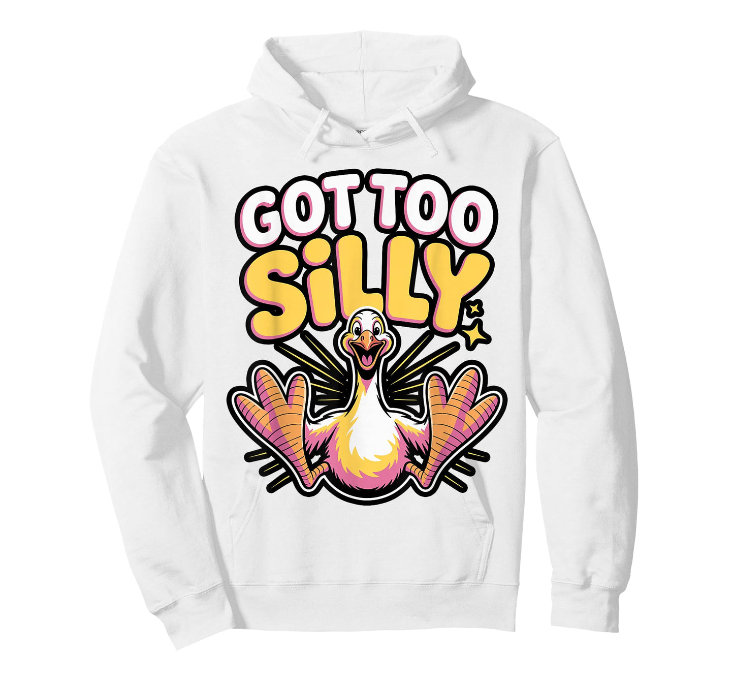 Got Too Silly Goose Meme Cartoon T-Shirt