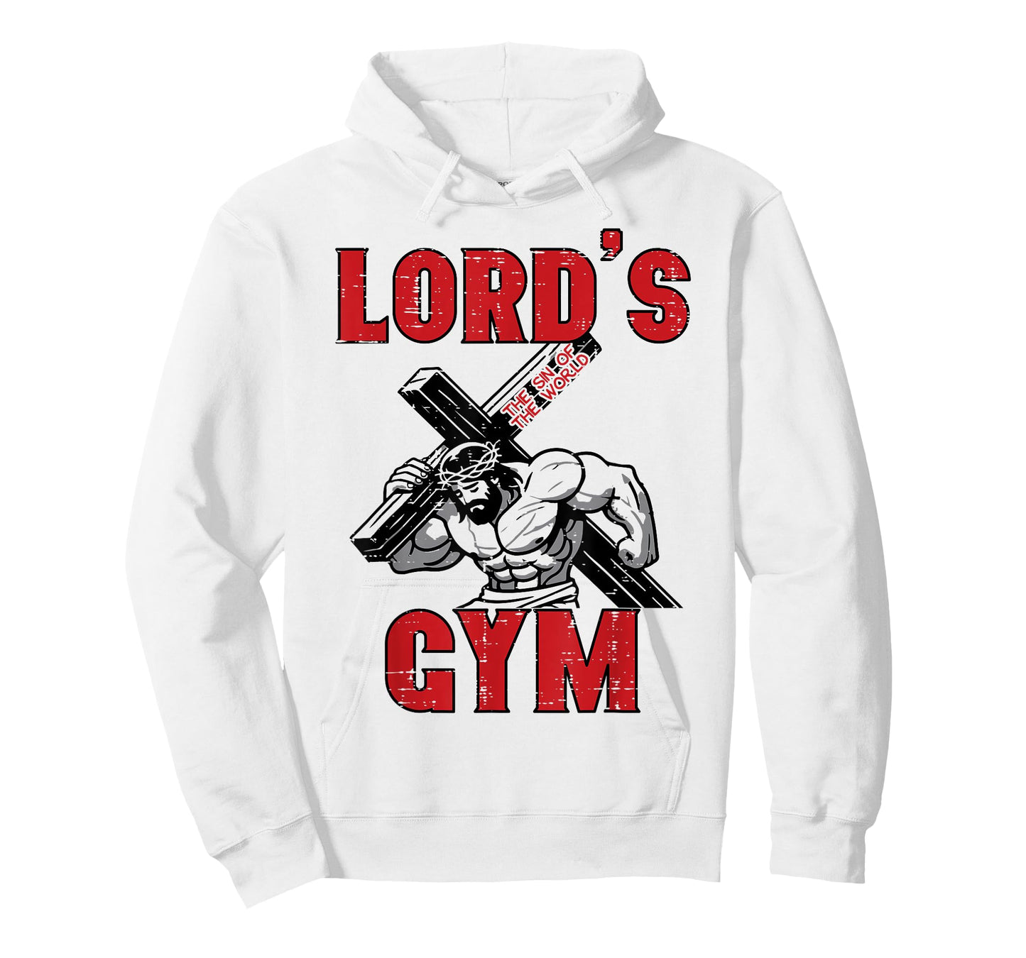 Lords Gym Jesus Christian Workout Exercise Men Women Kids T-Shirt