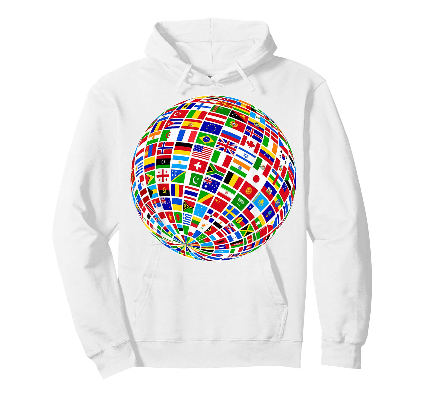 Flags The Countries of the World Globe Earth World Flags T-Shirt