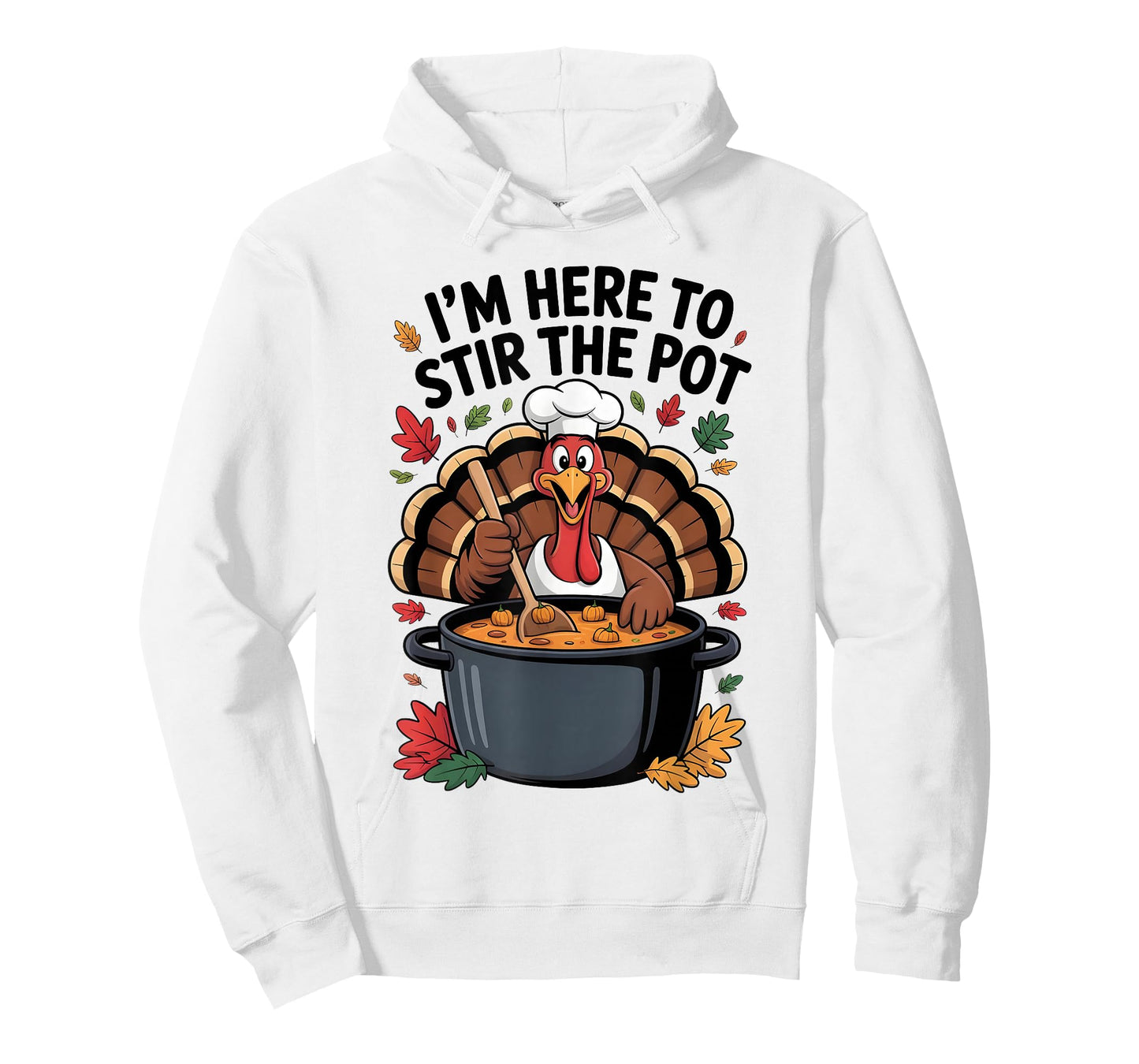 I'm Here to Stir The Pot Funny Cooking Lover Pun Men Women T-Shirt