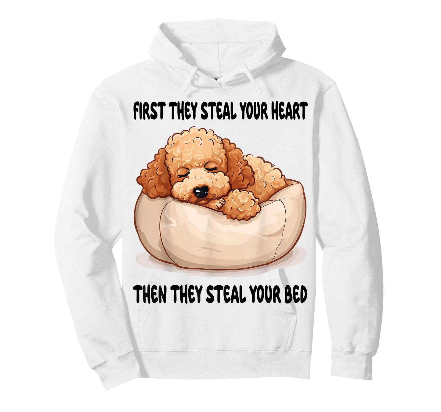Toy-Poodle Sleeping Pajamas Nightgown T-Shirt