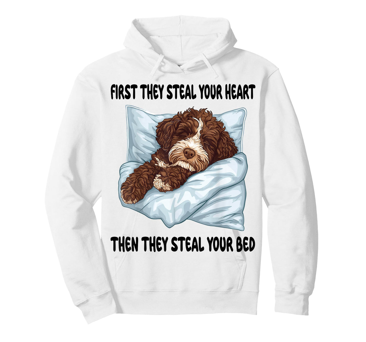 Bernedoodle Sleeping Pajamas Nightgown T-Shirt