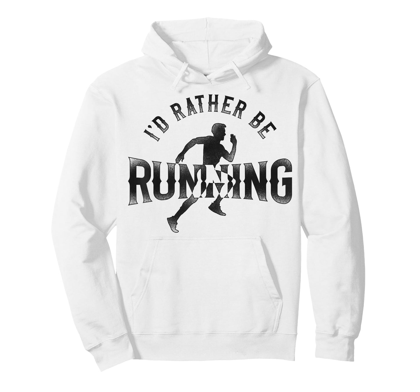 Running Runner Half Marathon Vintage I'd Rather Be Running T-Shirt
