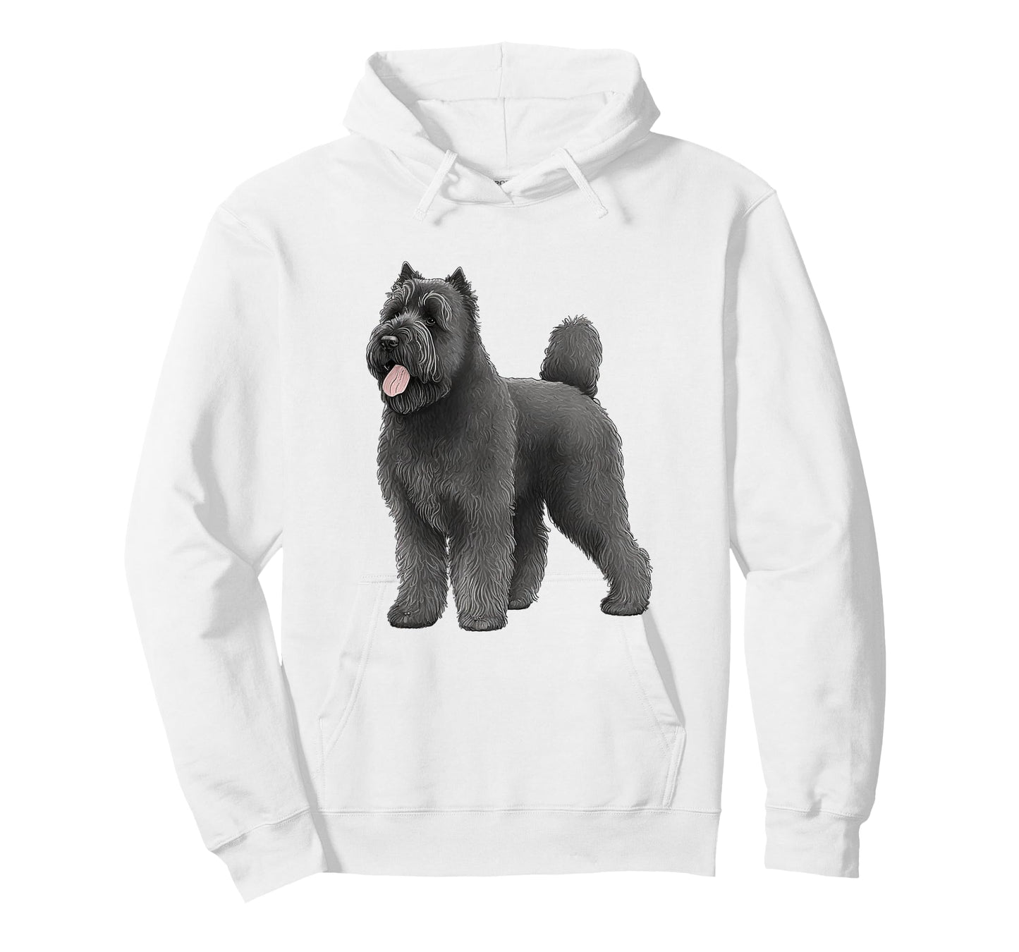 Adorable Bouvier Des Flandres Art Design T-Shirt