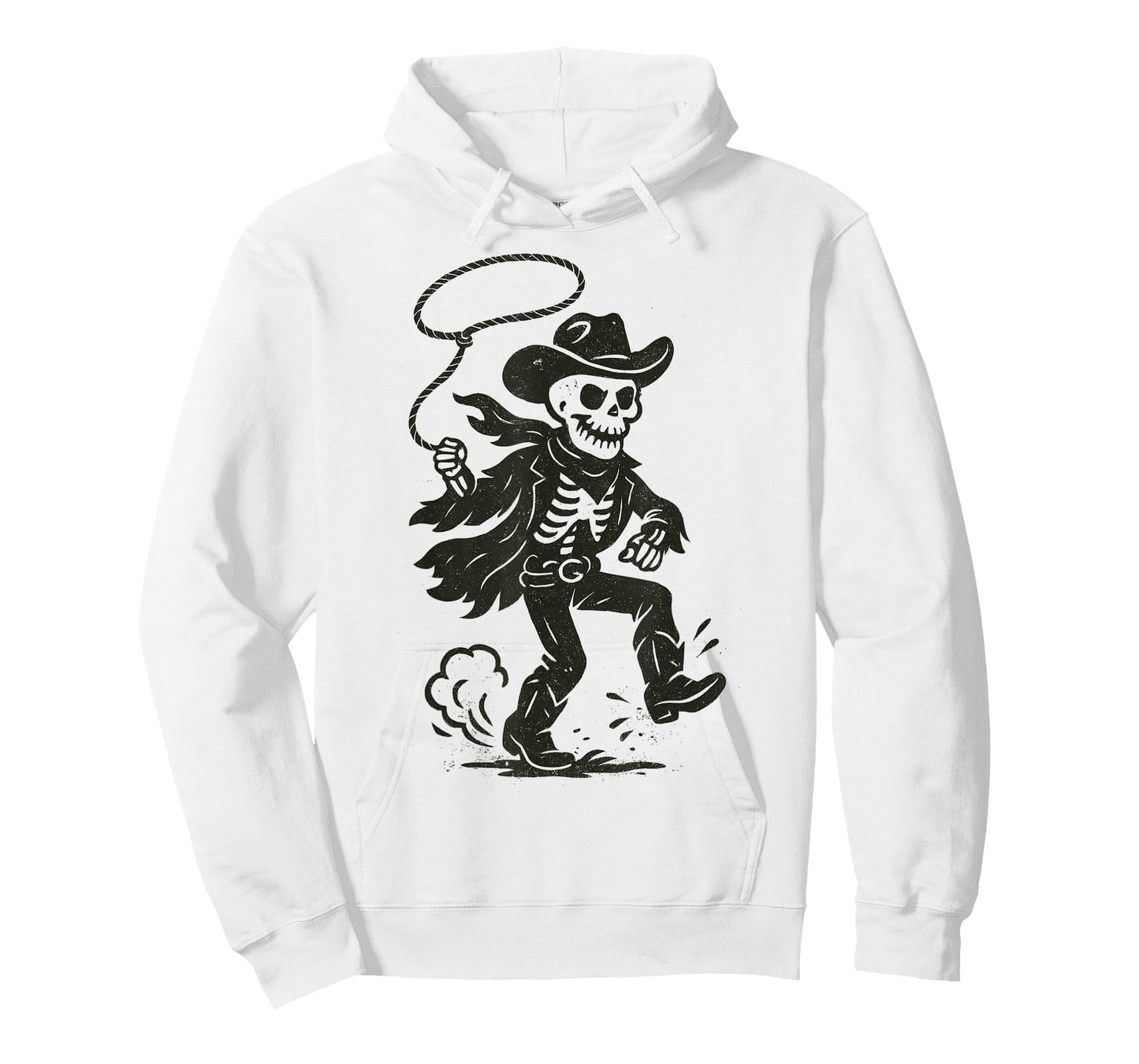 Vintage Skeleton Cowboy Western Country T-Shirt