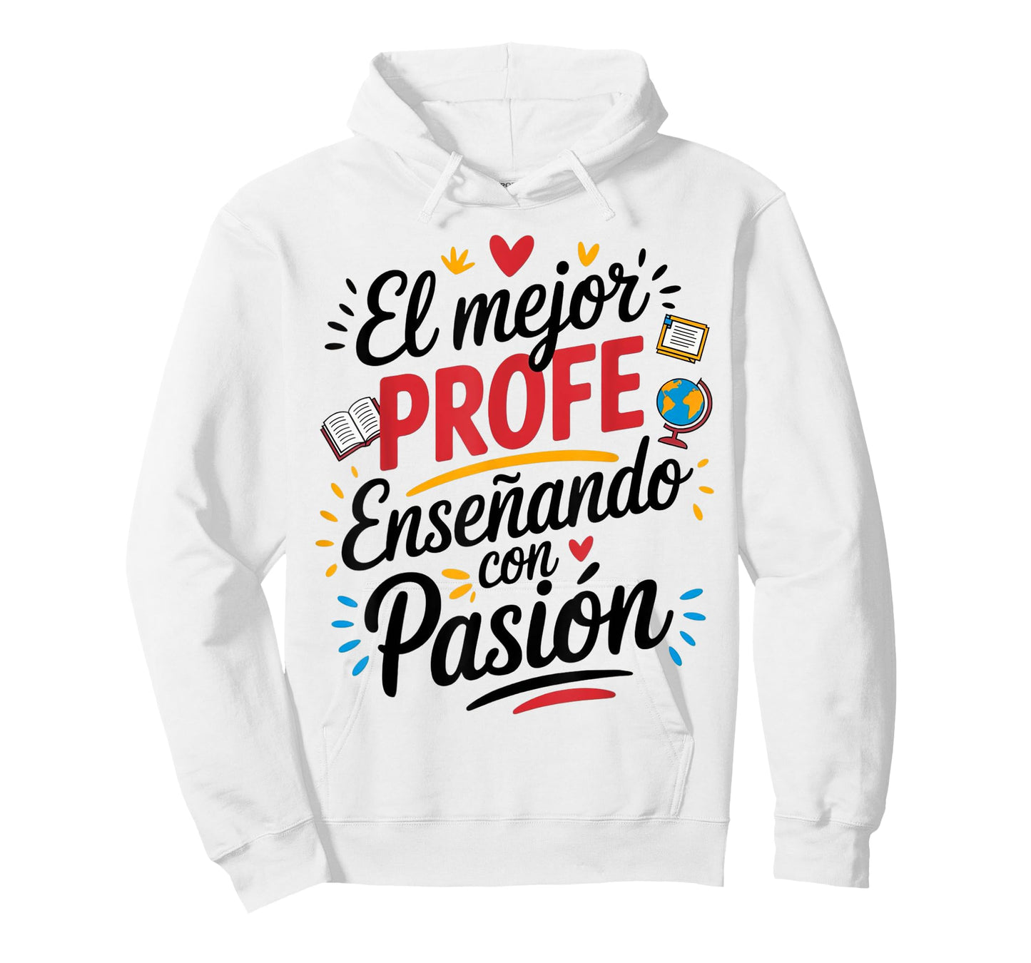 El Mejor Profe Español Maestro Latinos Aula Educador T-Shirt