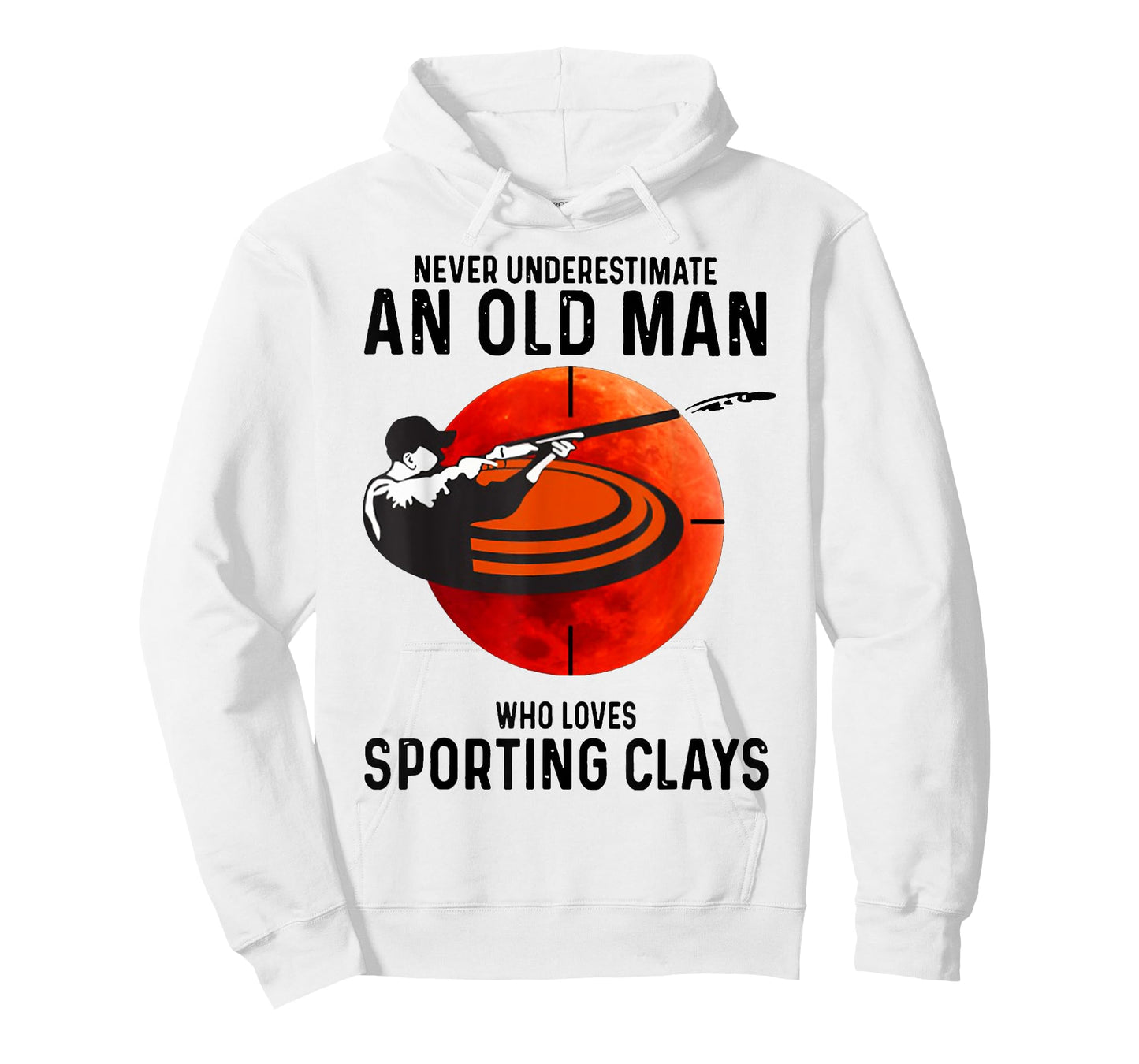 Never Underestimate An Old Man Who Loves Sporting Clays T-Shirt