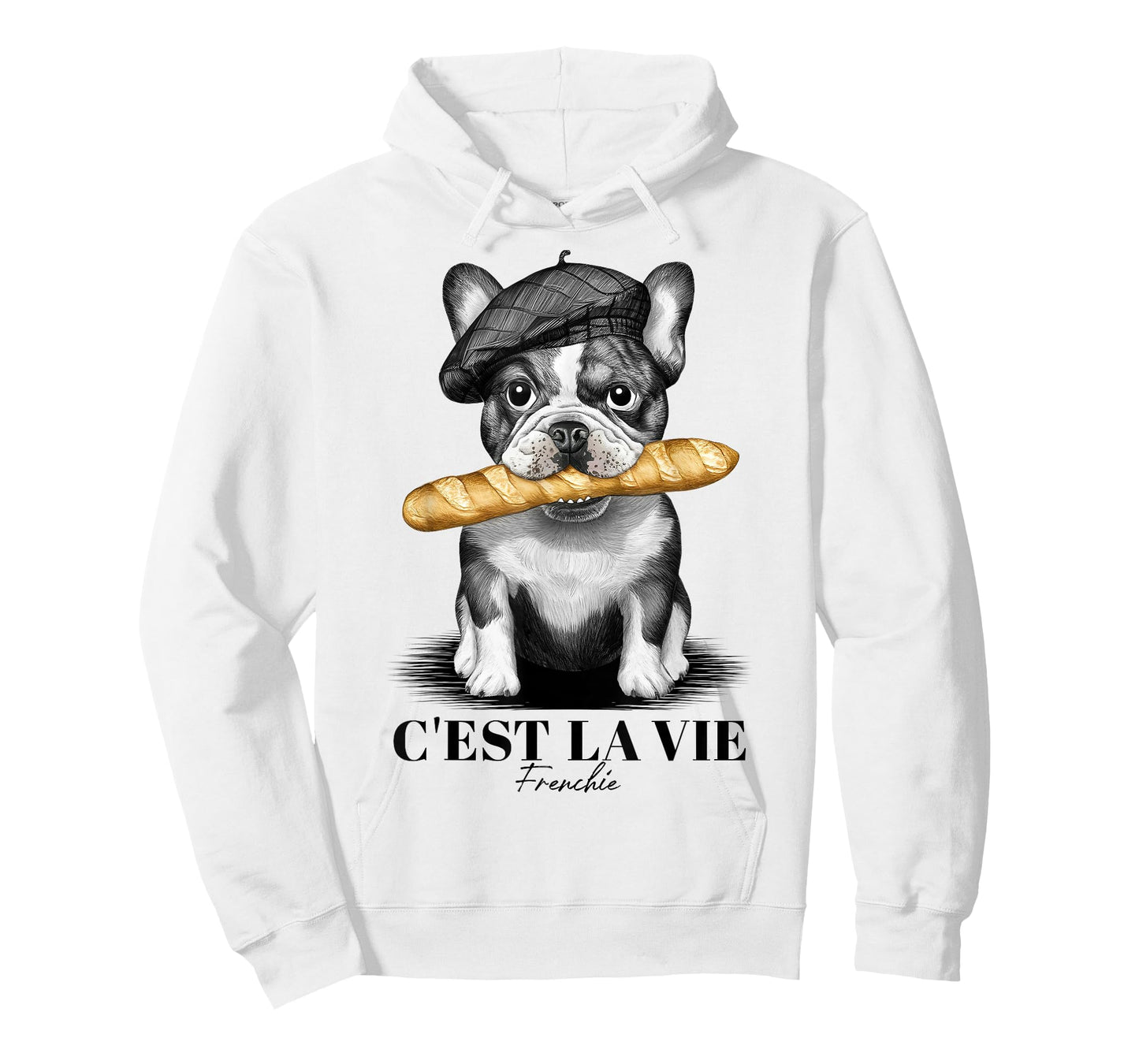 French Bulldog Frenchie Dog Lover Dad Dog Mom C'est La Vie T-Shirt