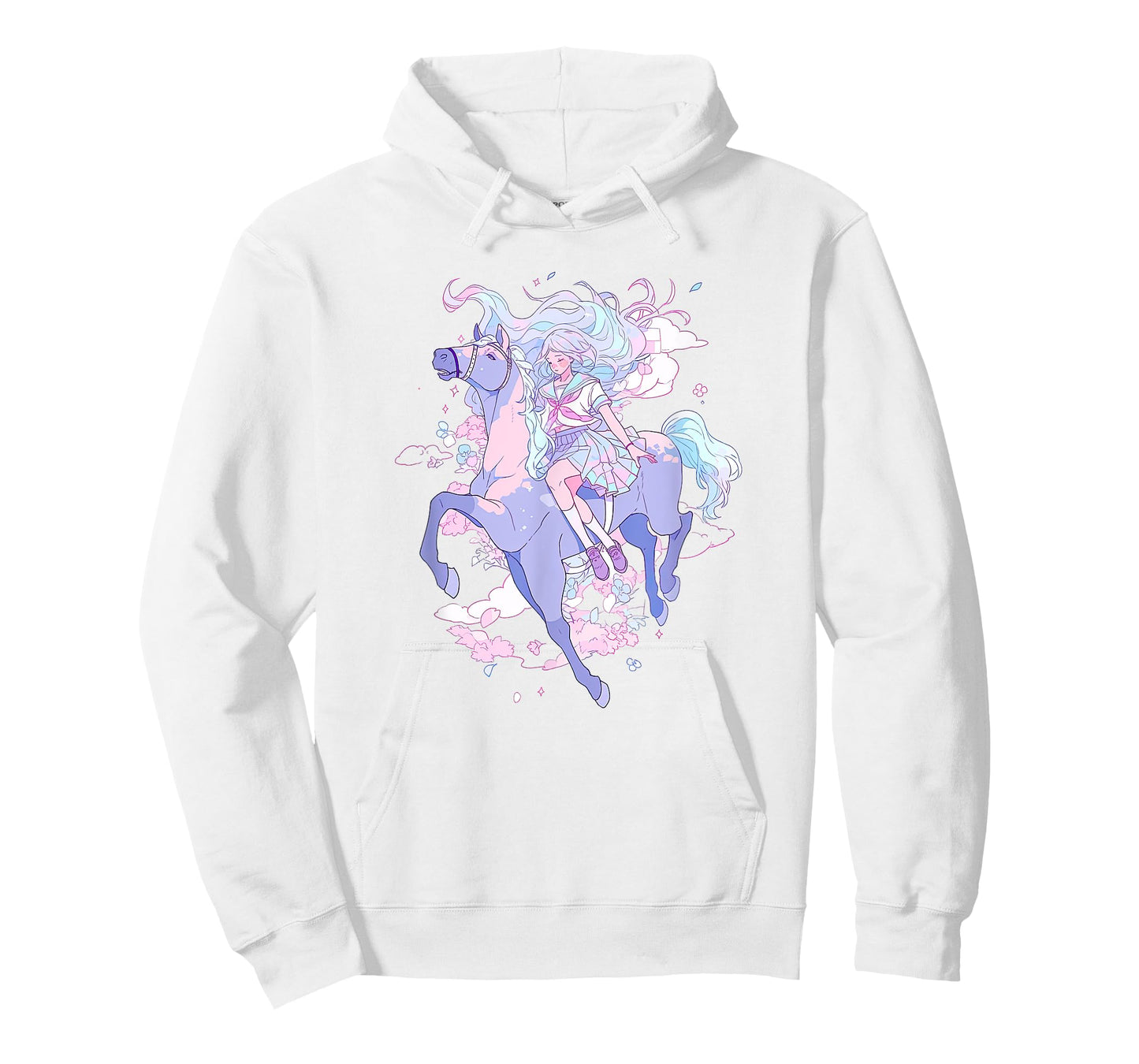 Horse Girl funny Pastel japan Anime Aesthetic japanese T-Shirt