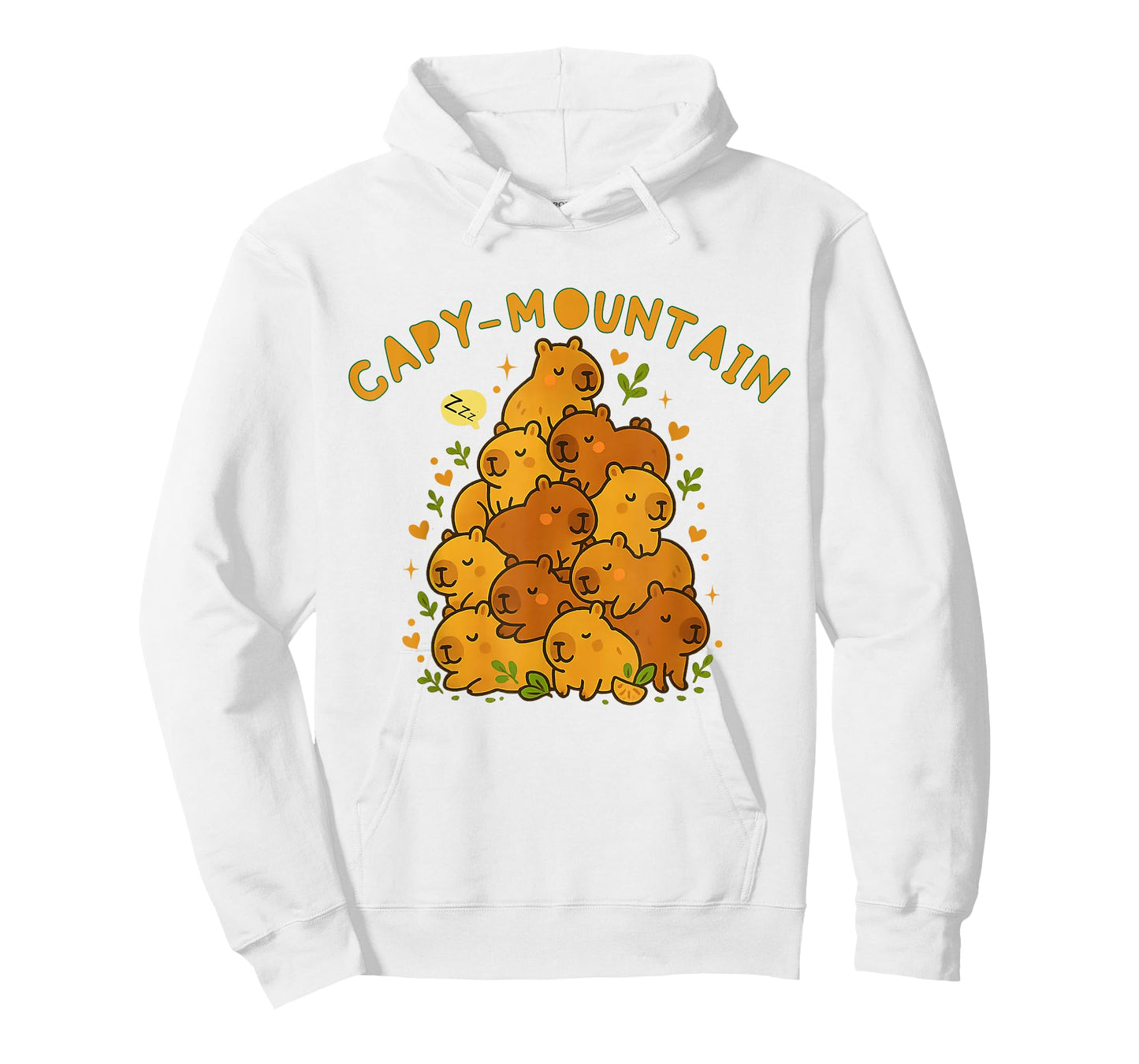 Cozy Capy-Mountain Cute Capybara Lovers T-Shirt
