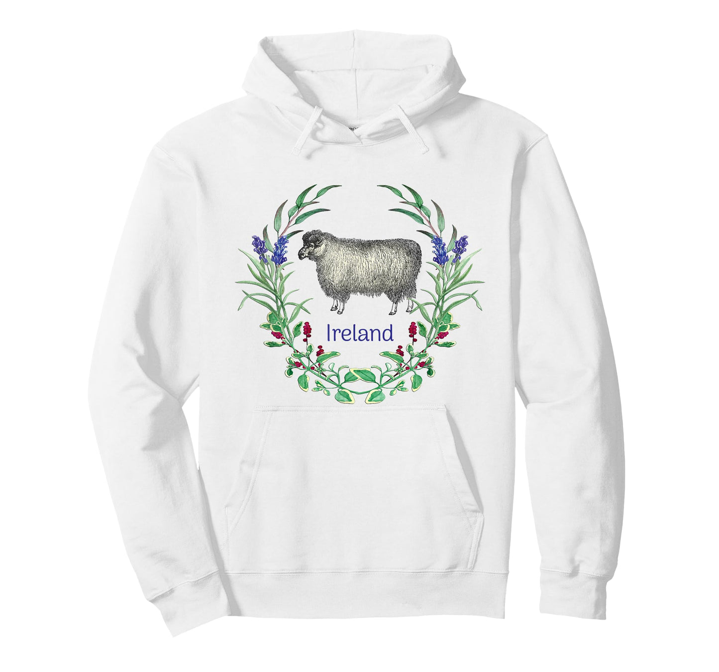 Ireland Sheep Farm Sheep Farming Sweden Artwork UK Souvenir T-Shirt