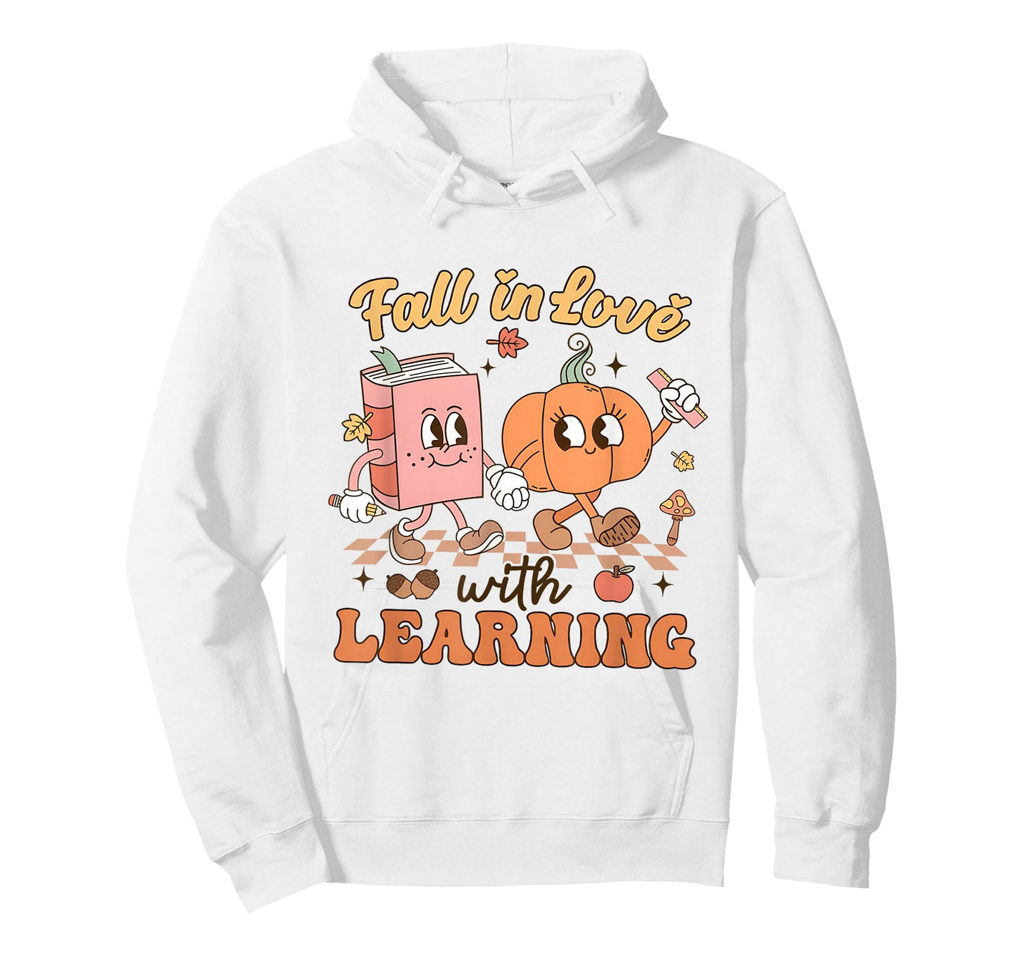 Fall in Love with Learning Thanksgiving Teacher Student T-Shirt
