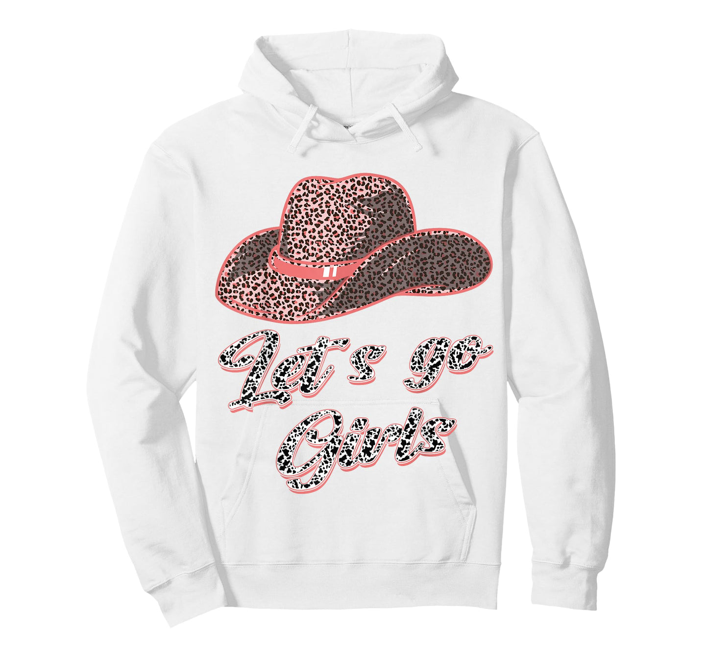 Let´s Go Girls - Country Southern Western Leopard Cow T-Shirt
