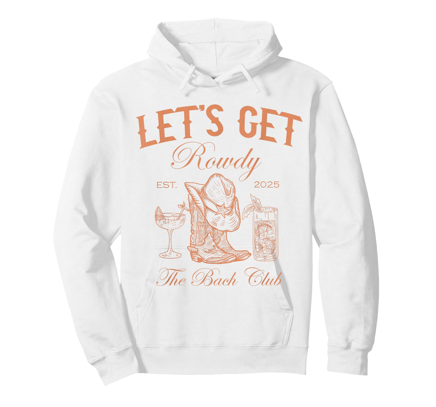 Let's Get Rowdy Western The Bach Club 2025 T-Shirt