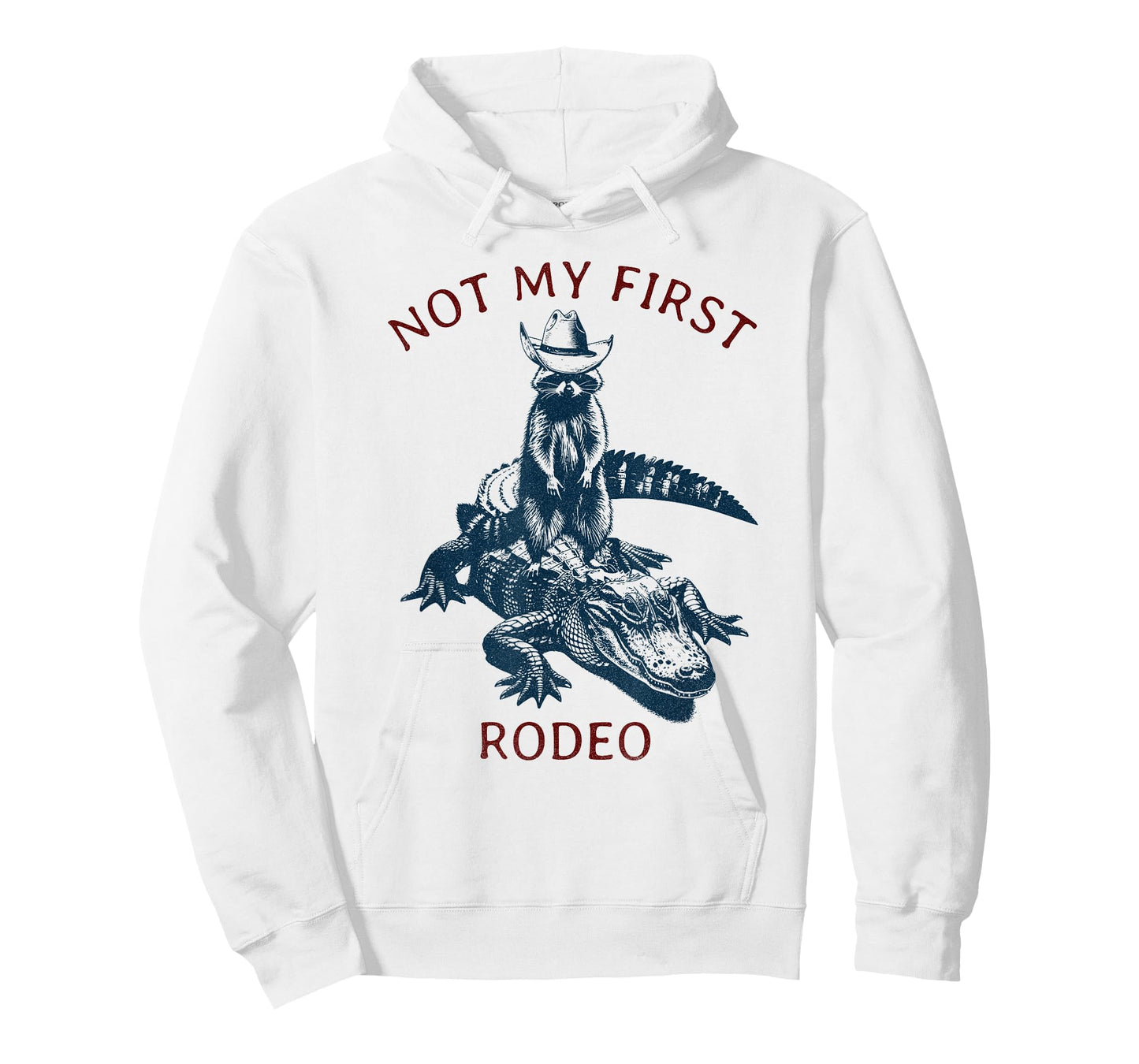 Not my First Rodeo, Western Style Country Raccoon Alligator T-Shirt