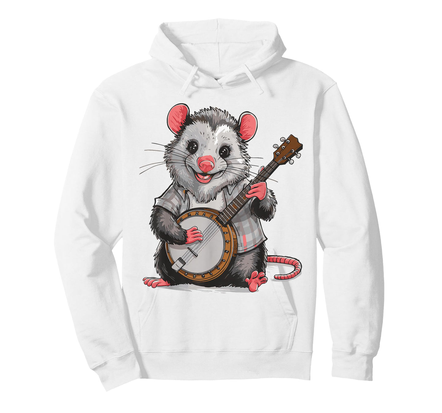 Opossum Playing Banjo T-Shirt