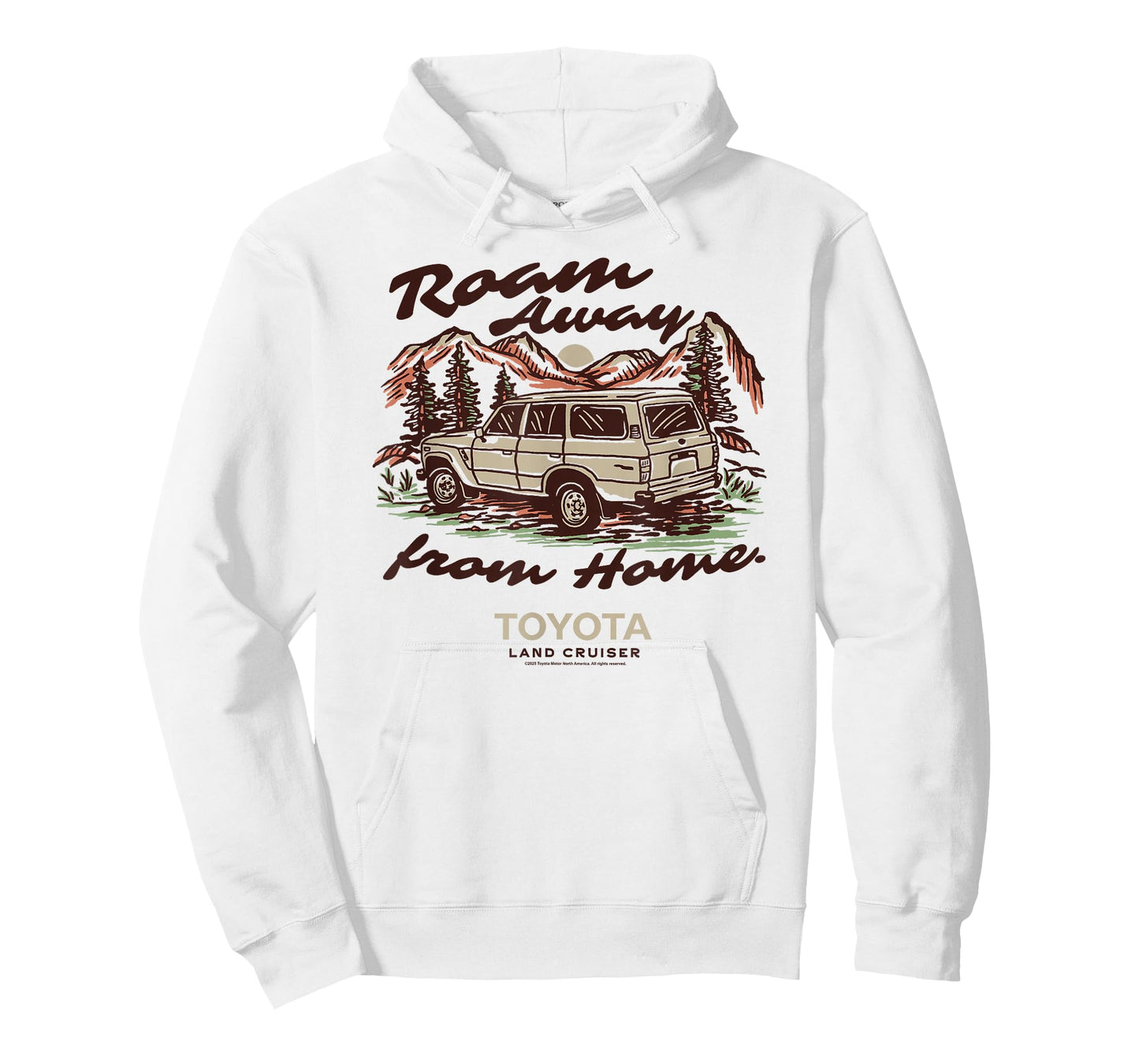 Toyota Land Cruiser Roam Away From Home Landscape Poster T-Shirt