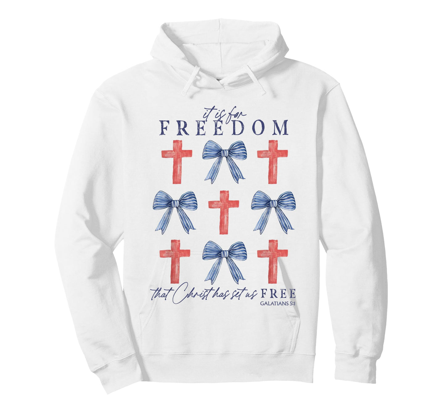 It Is For Freedom That Christ Has Set Us Free Coquette T-Shirt