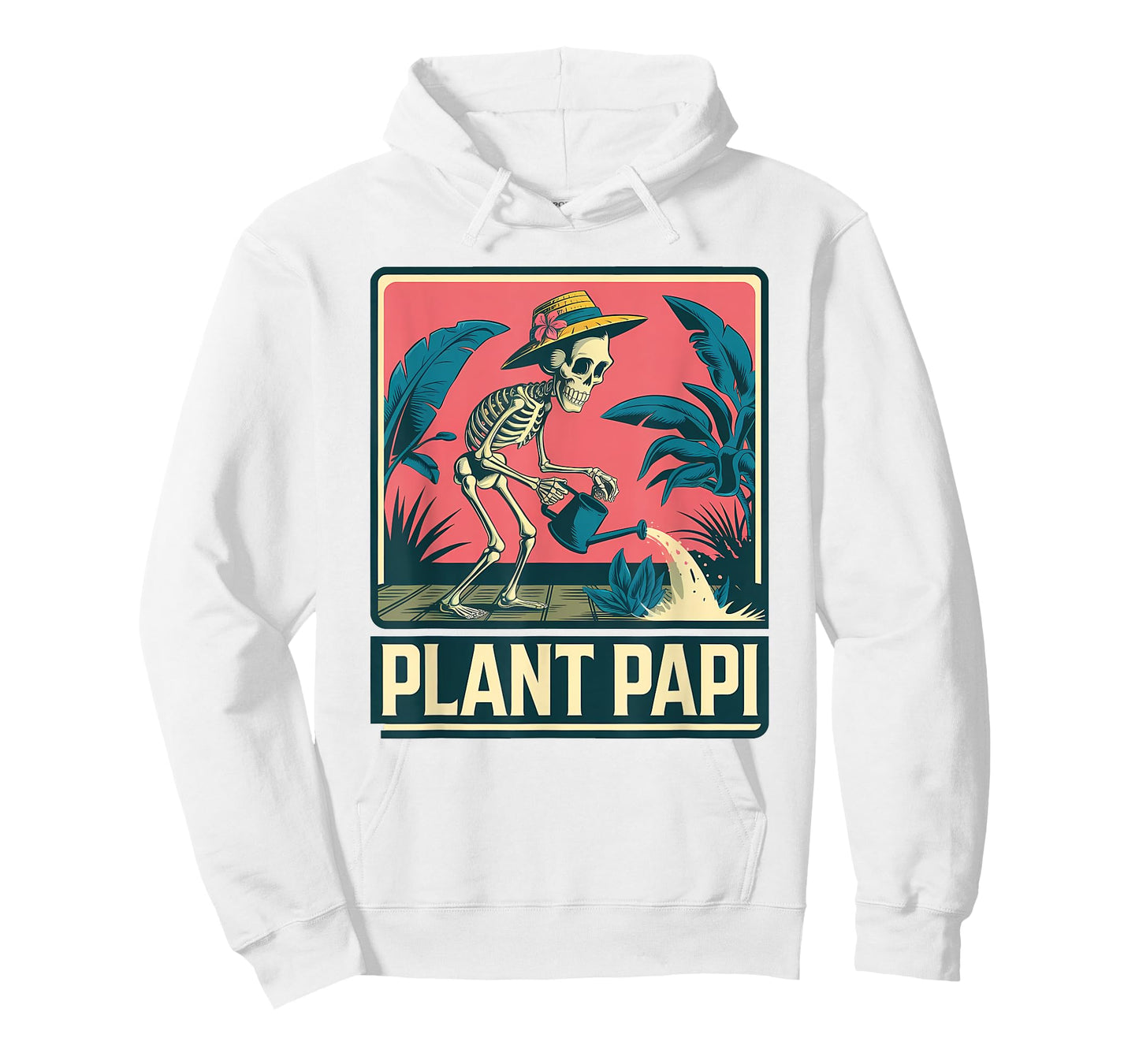 Halloween Plant Papi Daddy Gardener Vintage Men & Women T-Shirt