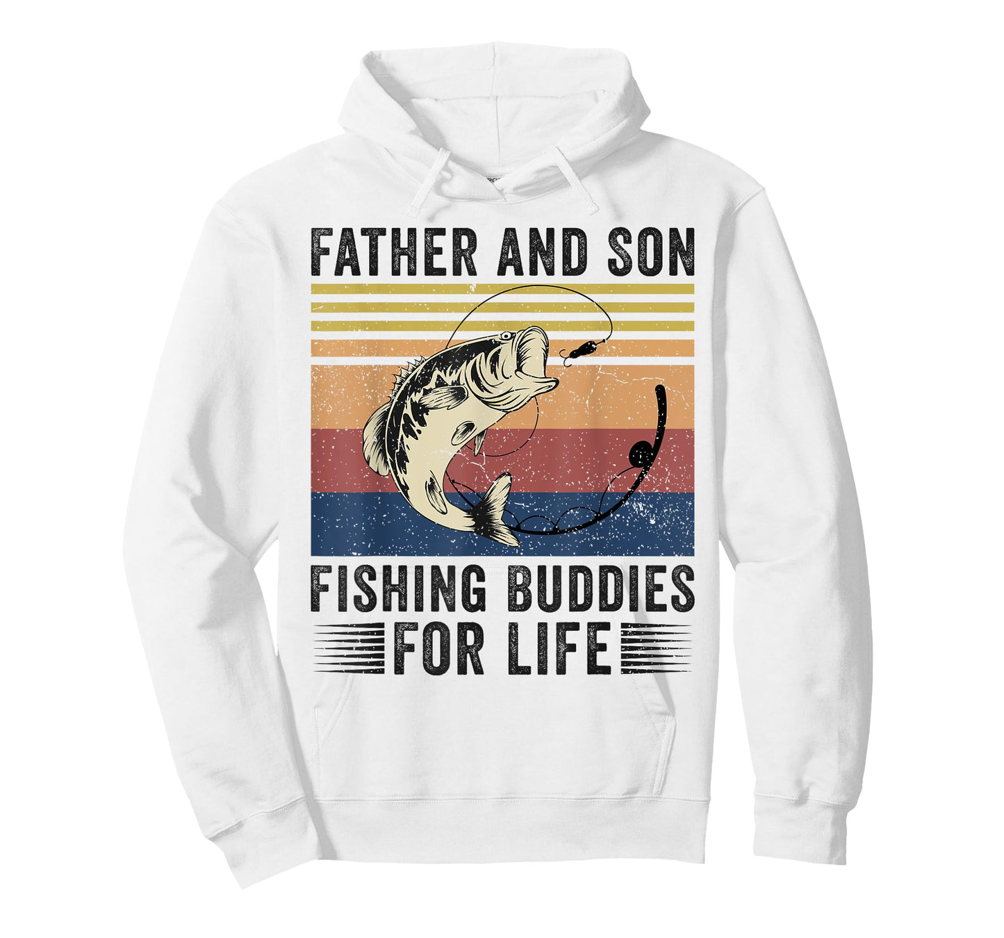 Father and Son Fishing Buddies for Life T-Shirt