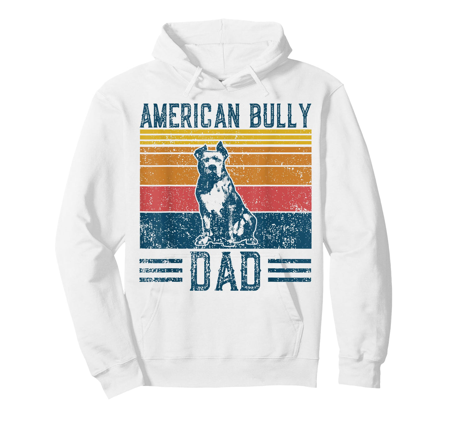 Dog Bullypit Dad - Vintage American Bully Dad Men Women T-Shirt
