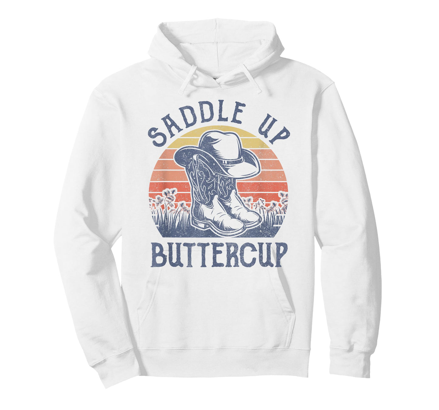 Saddle Up Buttercup Cowboy Hat Western Life Country Music T-Shirt