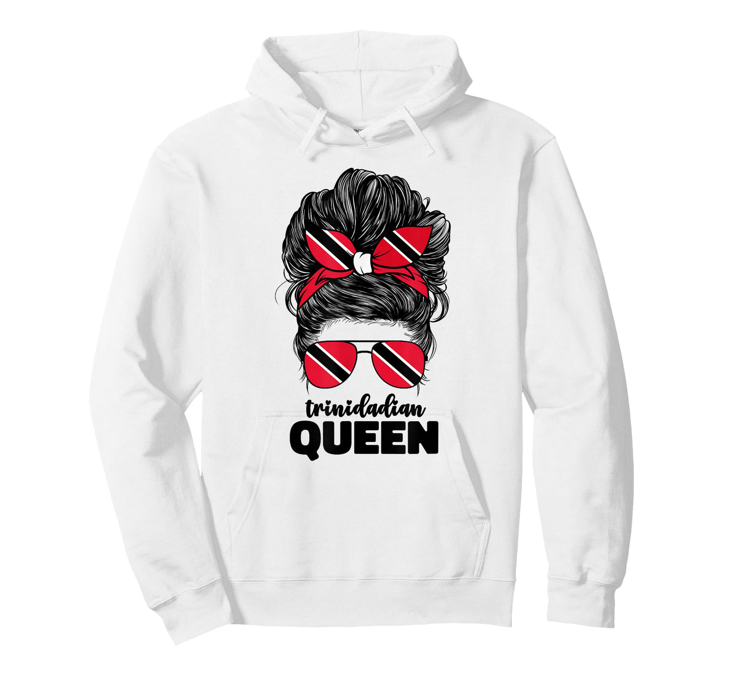 Trinidadian Queen Women Trini Trinidad and Tobago Flag Girls T-Shirt