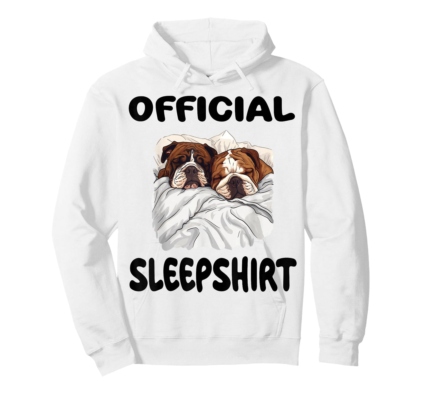 English Bulldog dog Official Sleepshirt Pajamas Nightgown T-Shirt