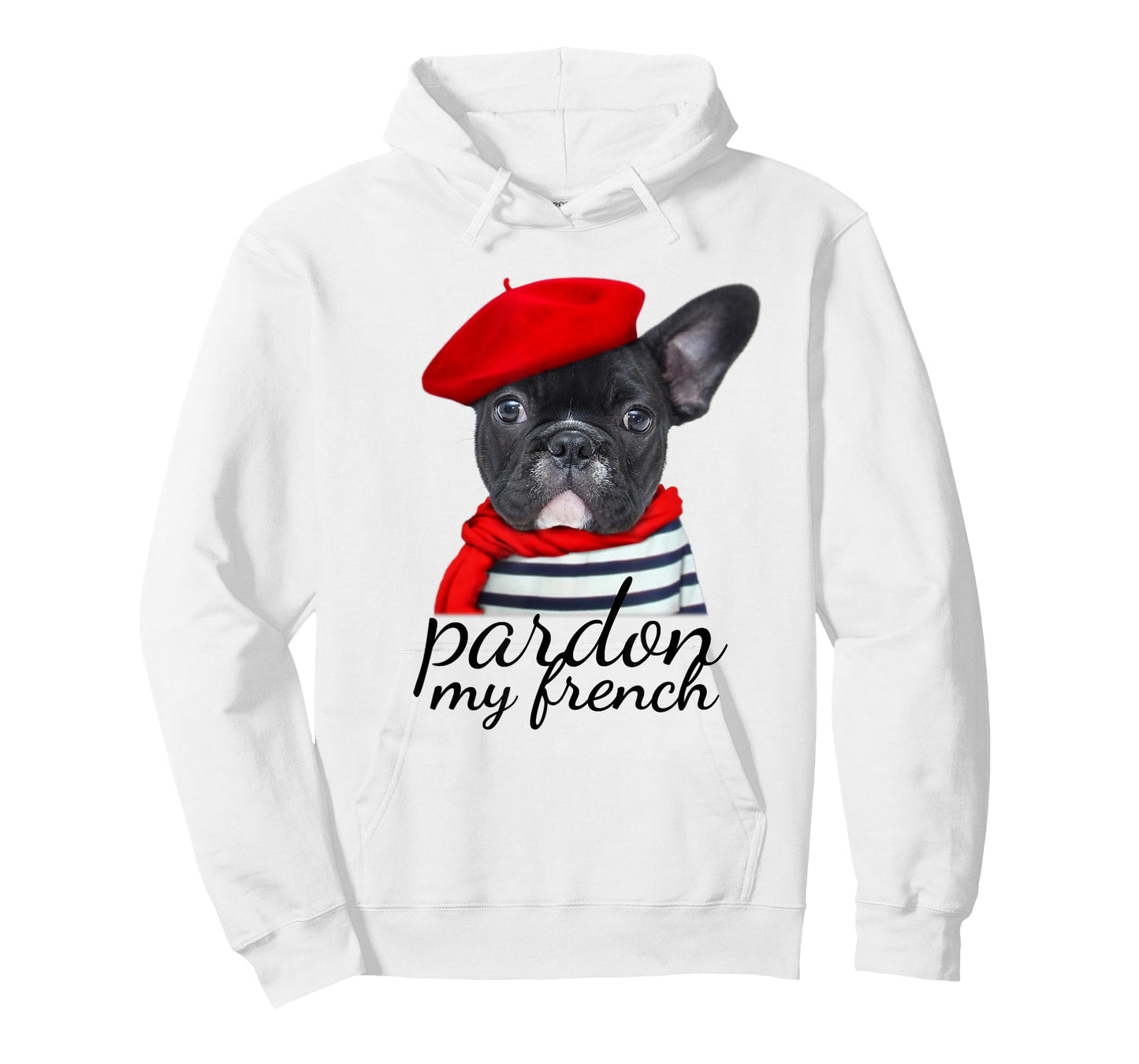 Pardon my french Bulldog Shirt Cute Frenchie T-Shirt T-Shirt