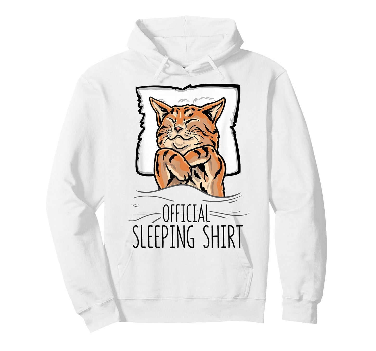 Official Sleeping Shirt Cute Cat nap Sleep Nightgown T-Shirt