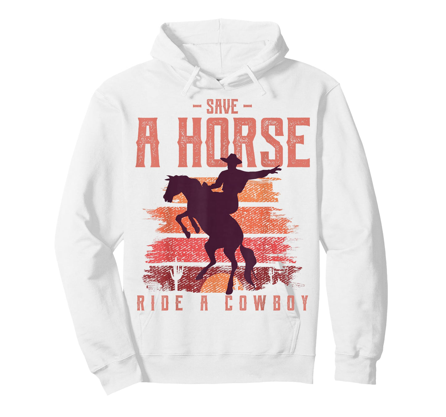 Save A Horse Ride A Cowboy Folk Style Western Country Music T-Shirt