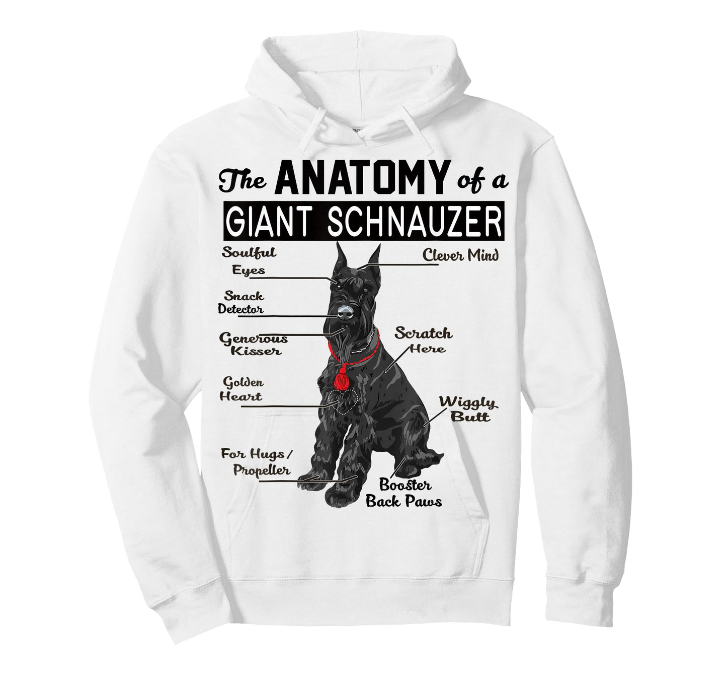 The anatomy of a Giant Schnauzer shirt T-Shirt