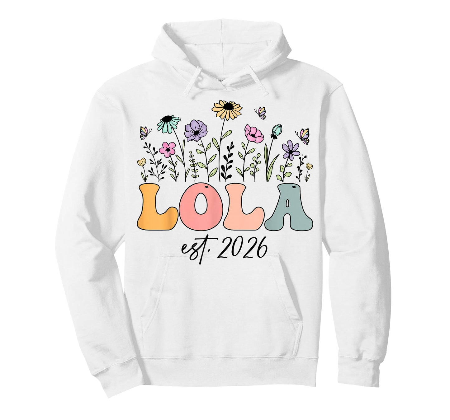 Lola Est. 2026 Wildflower Promoted to Lola T-Shirt