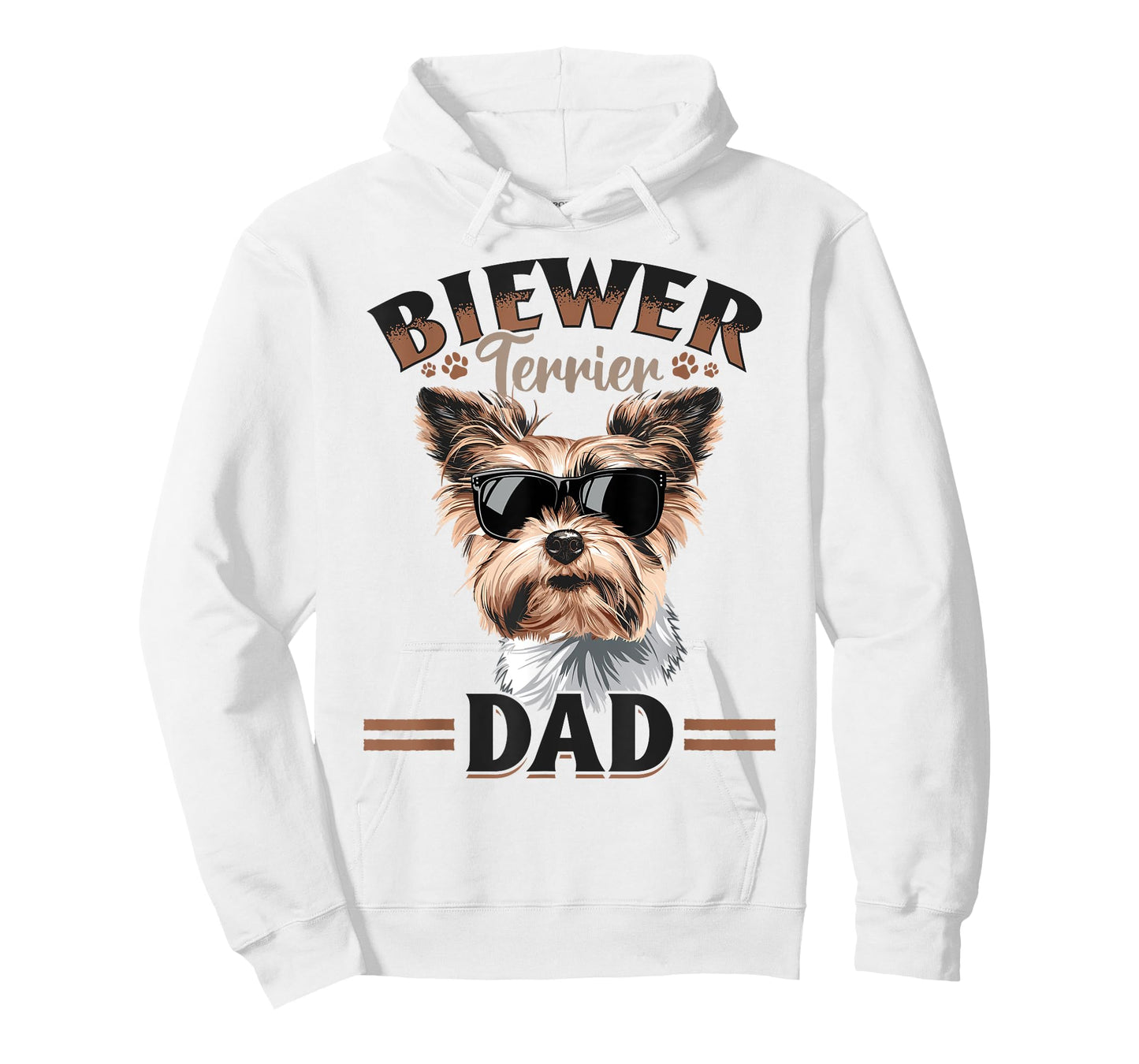 Biewer Terrier Dog Breed Biewer Terrier Dad T-Shirt for Men Women Girls Kids