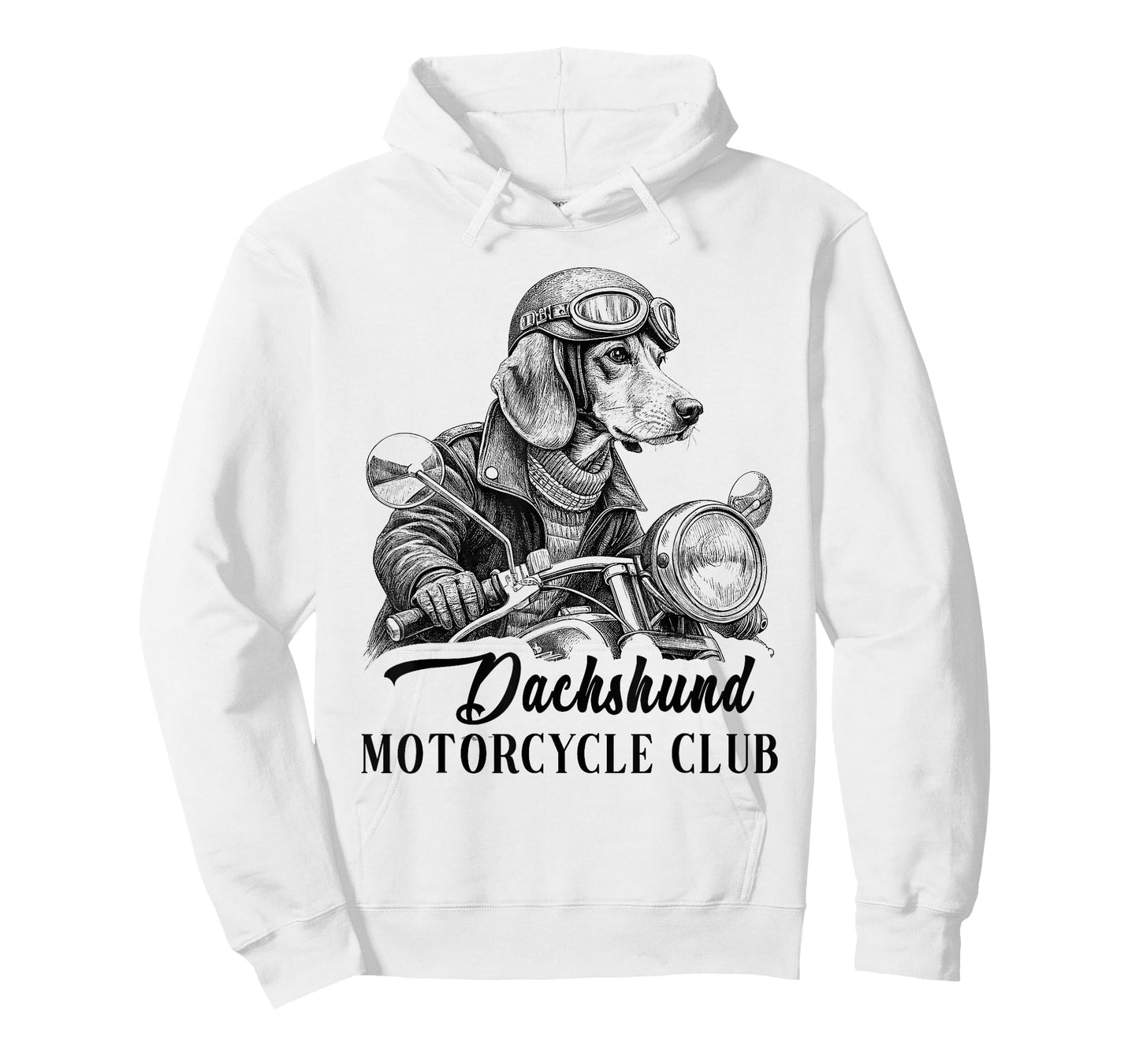 Dachshund Motorcycle Club Funny Dog Quotes For Men Women T-Shirt