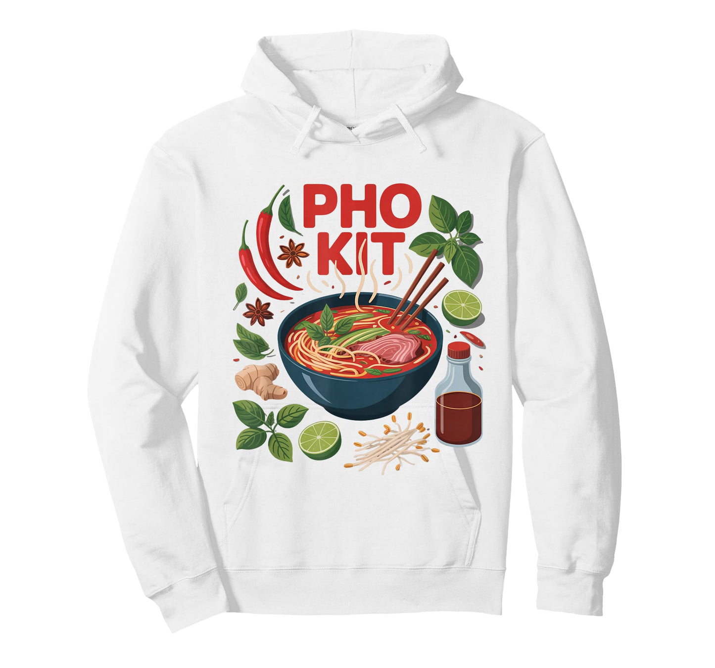 Pho Kit Soup Ingredients Pho Broth at Home Funny Pho Lover T-Shirt