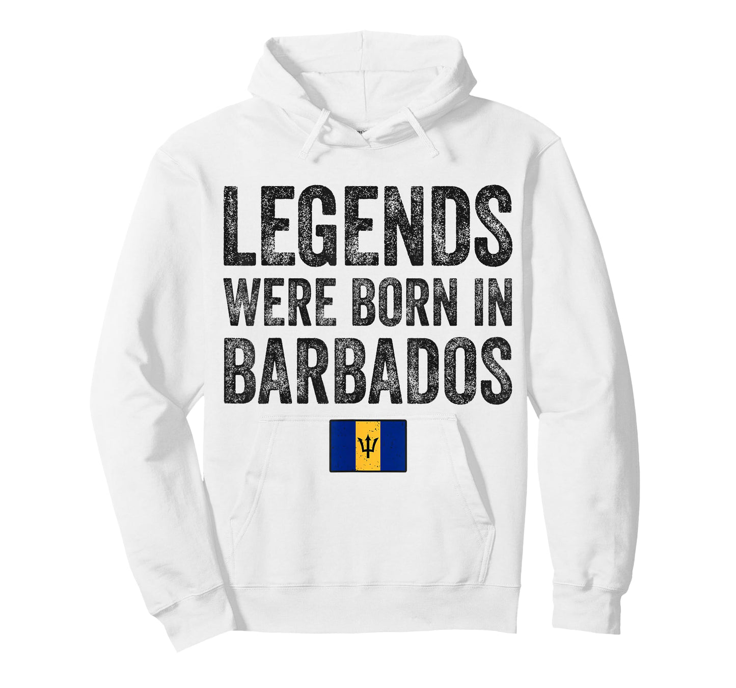 Legends Were Born In Barbados Barbadian Flag Pride Roots T-Shirt