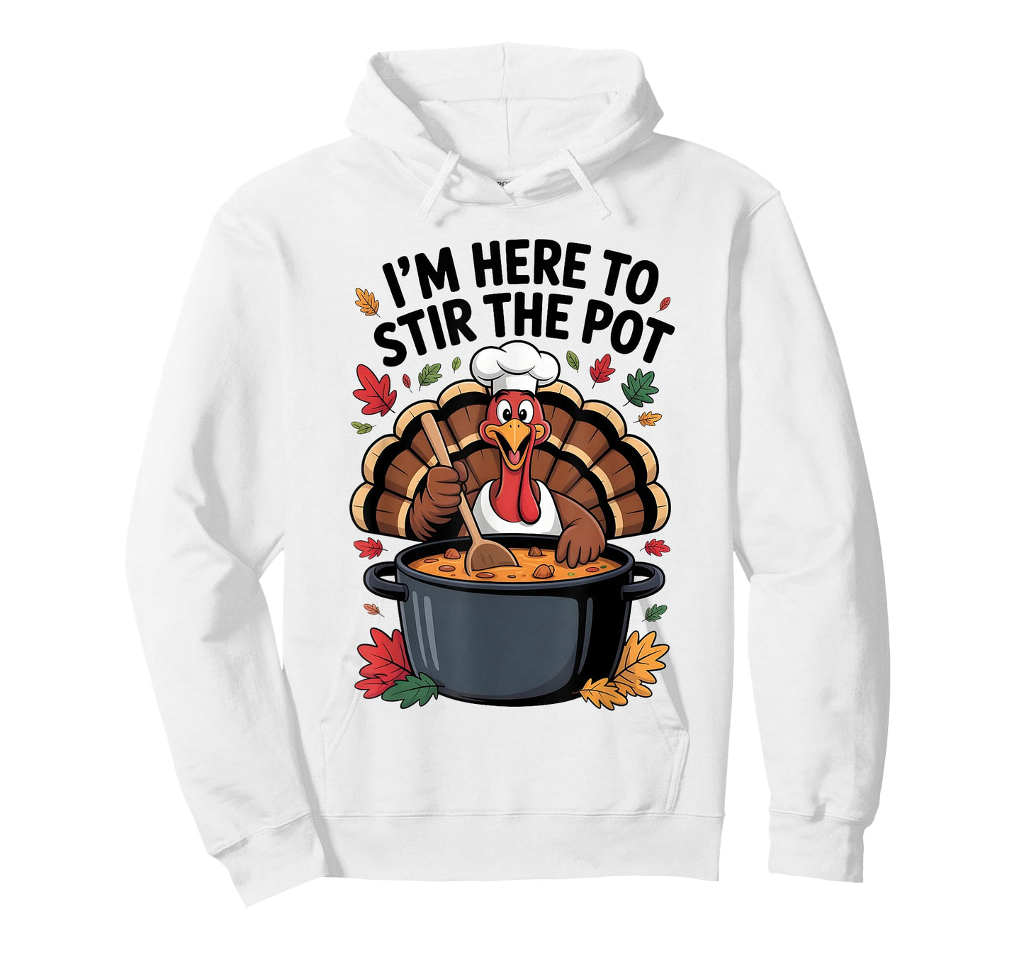I'm Here to Stir The Pot Funny Cooking Lover Pun Men Women T-Shirt