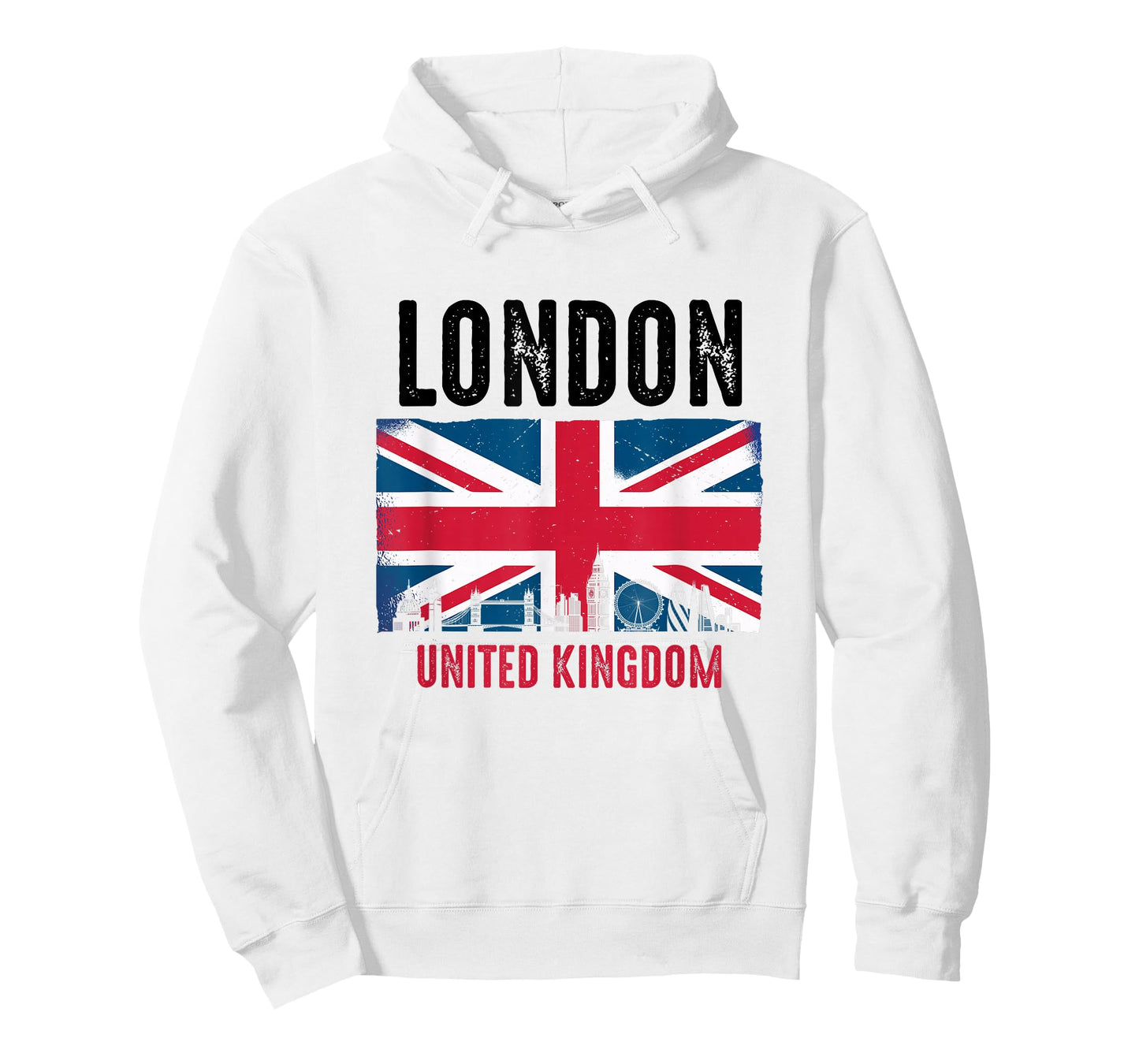 London England Vintage UK United Kingdom Flag British City T-Shirt