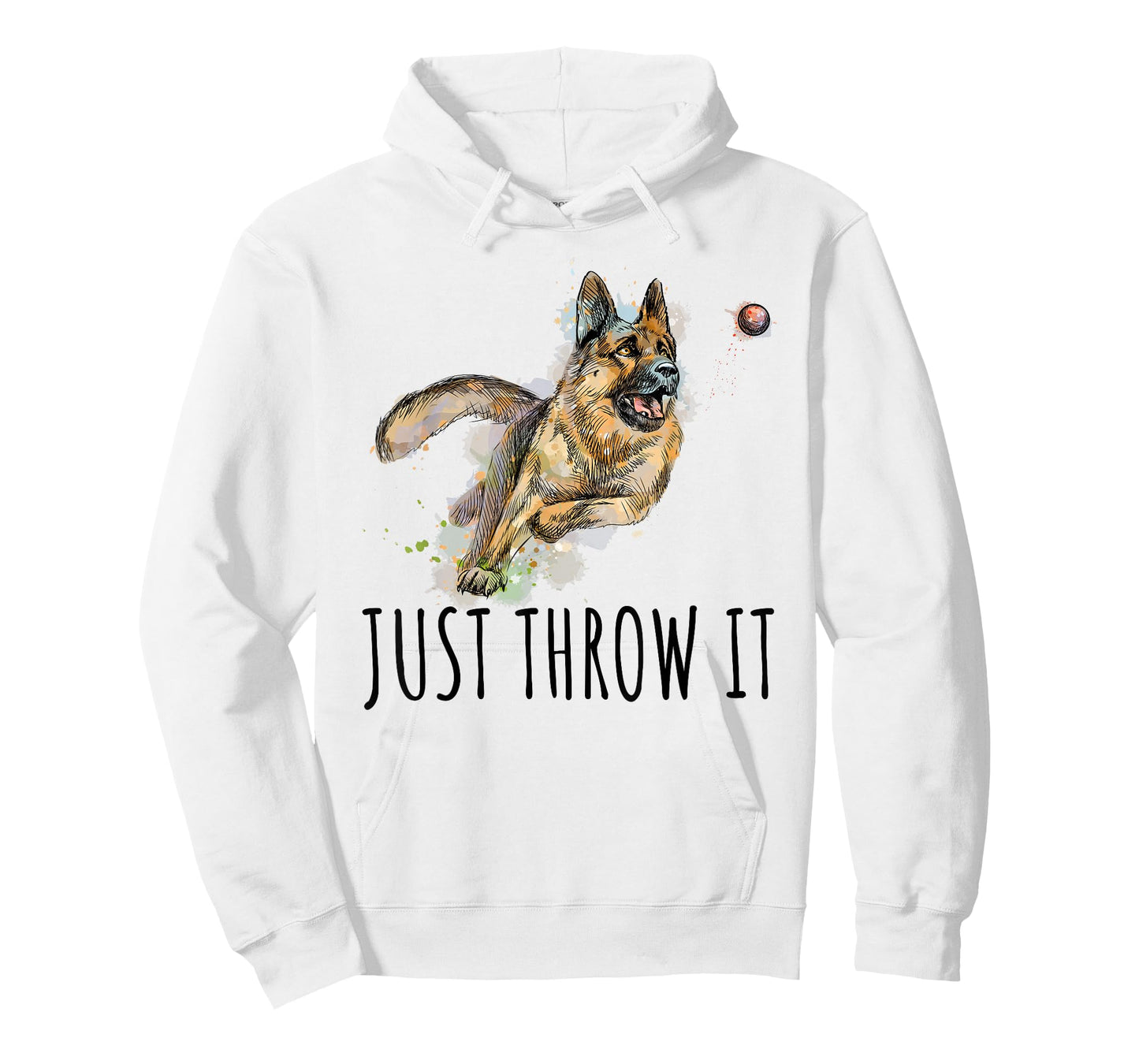 Belgian Malinois Love Just Throw It Play Fetch Dog T-Shirt