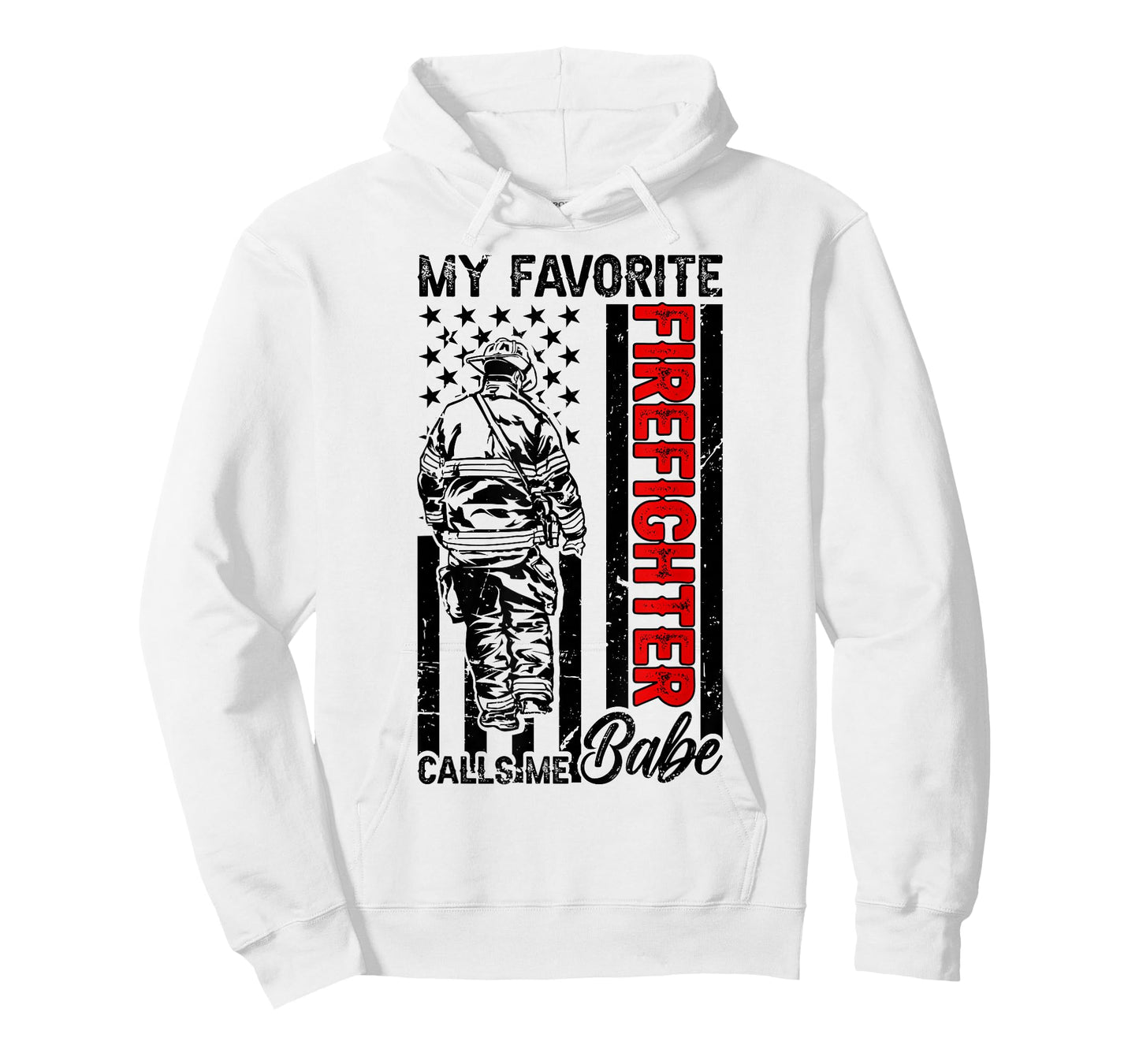 Babe Firefighter Girlfriend Of A Fireman Fire Girlfriend T-Shirt