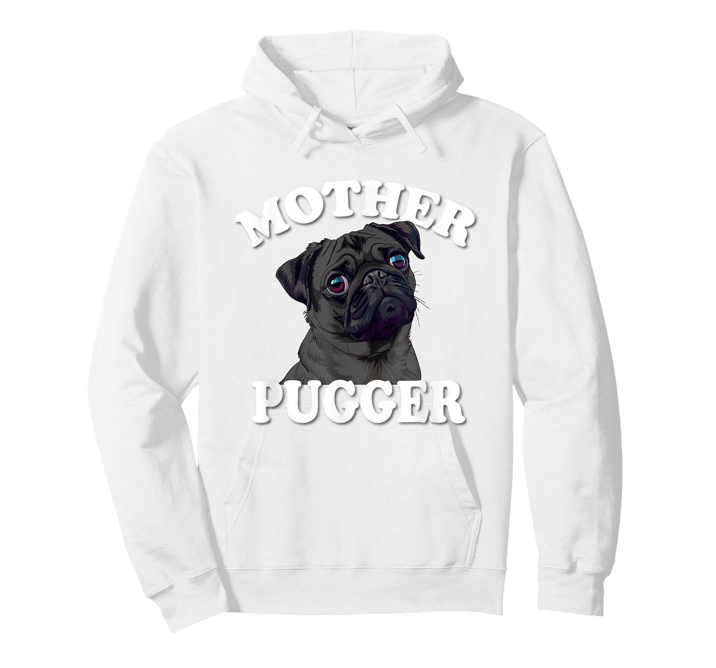 Funny Mens & Womens Mother Pugger Black Pug Lover T-Shirt