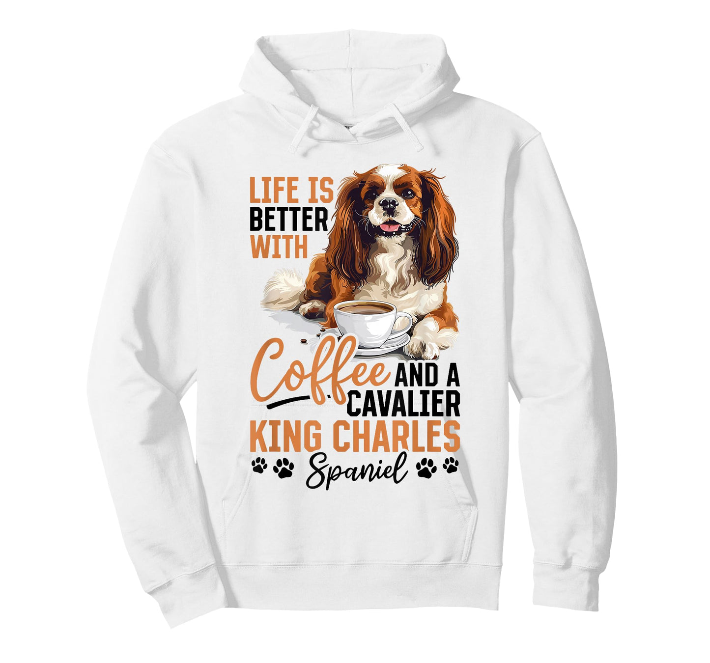 Cavalier King Charles Spaniel Dog Breed Life is Better with T-Shirt